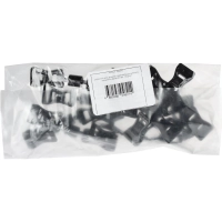 Ценникодержатель для ценника-прищепка черная FXS-DBL, 10 шт/уп