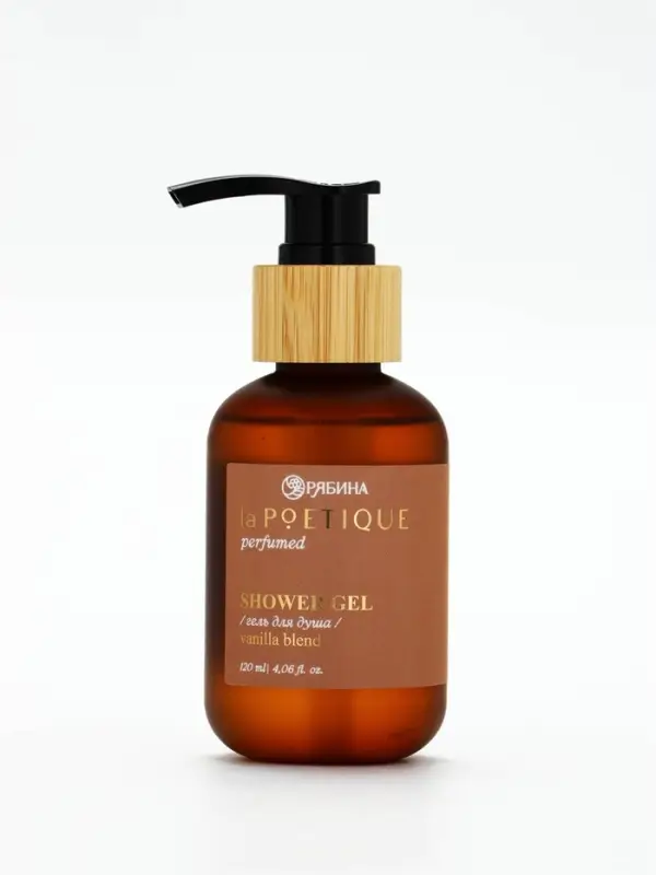 POETIQUE Гель для душа по мотивам аромата "Vanilla blend", 120 мл