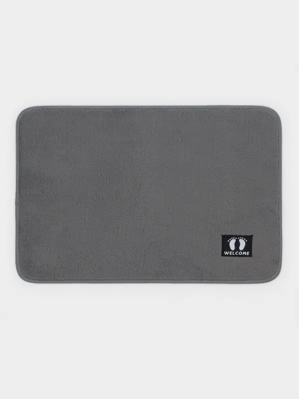 Коврик для дома Доляна &laquo;Искушение&raquo;, 40&times;60 см, цвет серый