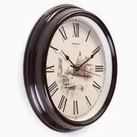 Часы настенные интерьерные &laquo;Город&raquo;, d=31 см, бесшумные