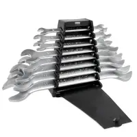 Набор ключей гаечных рожковых на держателе (6-22 мм) (8 предметов) AVS K1N8P