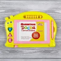 Доска магнитная &laquo;Улитка&raquo;, счёты, 3 печати, МИКС