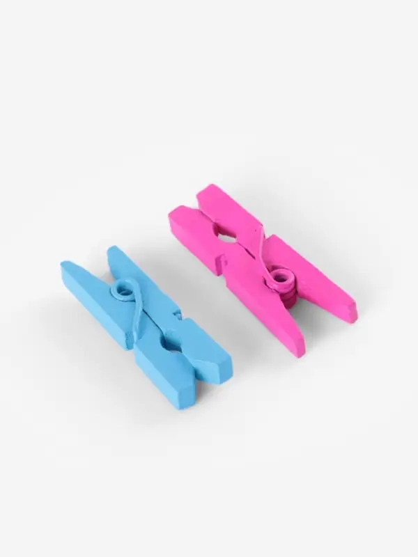 Прищепки для шитья, 2.5&times;0.8&times;0.3 см, 50 шт., разноцветные