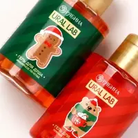 Новогодний подарочный набор косметики Happy new year: гель для душа 2 шт х 100 мл, мочалка для тела, URAL LAB Новогодний подарочный набор косметики Happy new year: гель для душа 2 шт х 100 мл, мочалка для тела, URAL LAB