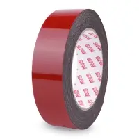 Лента клейкая двусторонняя AVS SCH-023 30 mm x 5 m вспененная основа (черная)