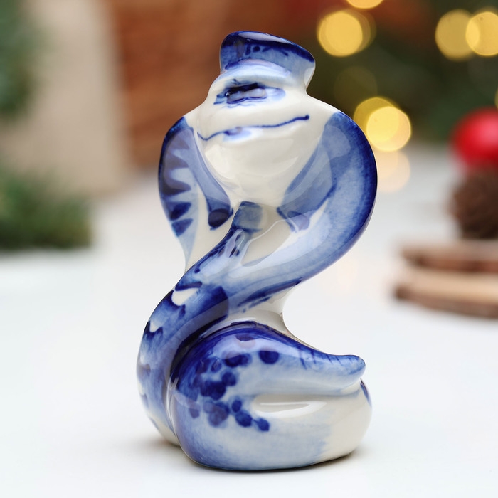 Сувенир Сувенир "Змей Жирик", гжель