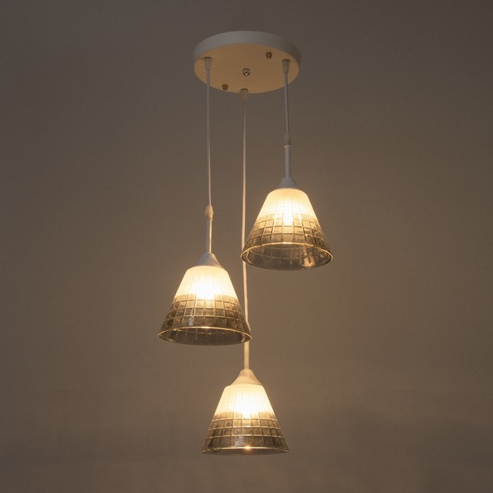 Светильник "Нео" 3хЕ27 40Вт белый 30х30х20-120 см