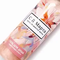 Гель для душа женский &laquo;С 8 Марта!&raquo;, 100 мл, аромат цветочного букета, Чистое счастье