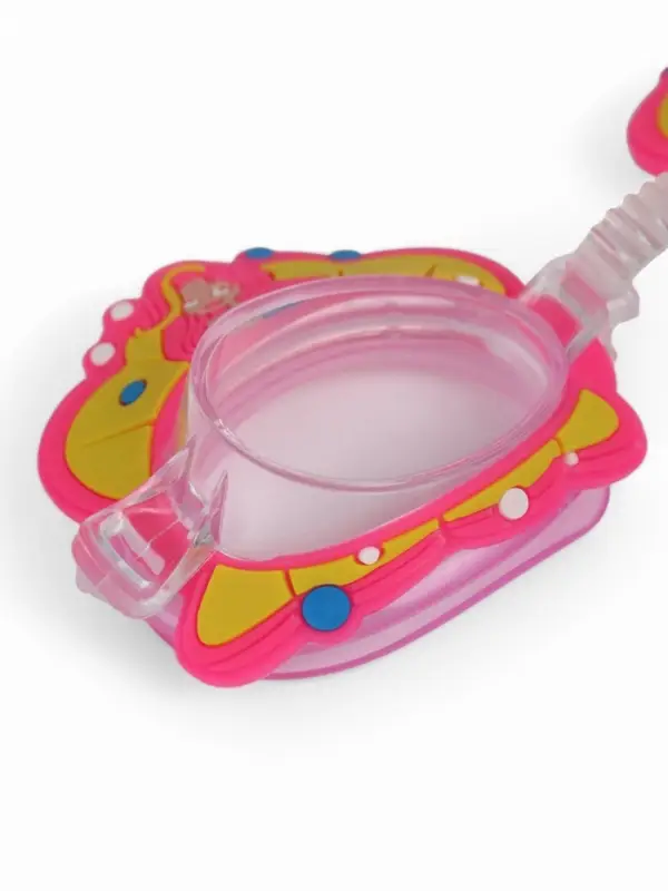 Очки для плавания детские ONLYTOP Swim &laquo;Русалка&raquo;, беруши, цвет розовый