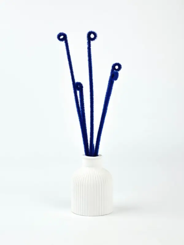 Синельная проволока набор 50 шт., синяя, 30 см