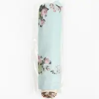 Зонт механический &laquo;Нежность&raquo;, эпонж, 4 сложения, 8 спиц, R=48/55 см, D=96 см, МИКС