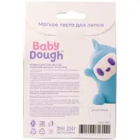 Тесто BabyDough 4 шт в коробке розовый щипок №1