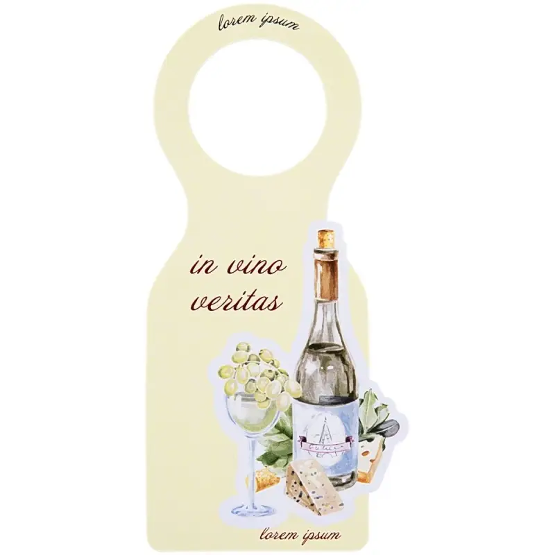 Этикетка картонная на заказ Carta, М Этикетка картонная на заказ Carta, М