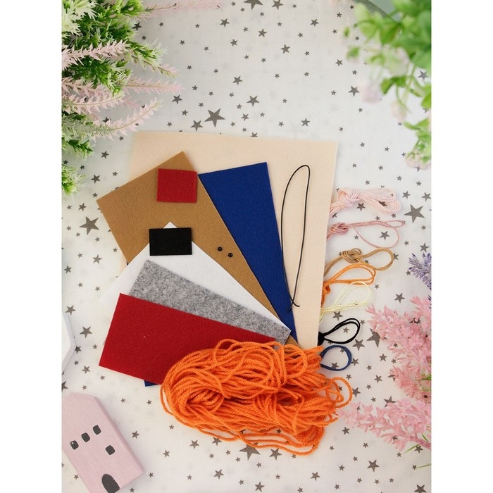 Набор по изготовлению игрушки из фетра «Малышка Марго», рост — 15 см Набор по изготовлению игрушки из фетра «Малышка Марго», рост — 15 см