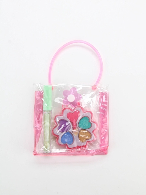 Набор косметики в сумочке «Ты прекрасна»  Микс, тон блеска прозрачный, тени 4цв по 1,5гр