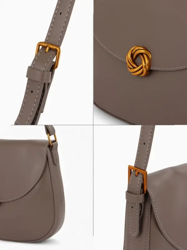 Сумка женская мессенджер TEXTURA на магните, с косметичкой, 28&times;4&times;20 см, серая