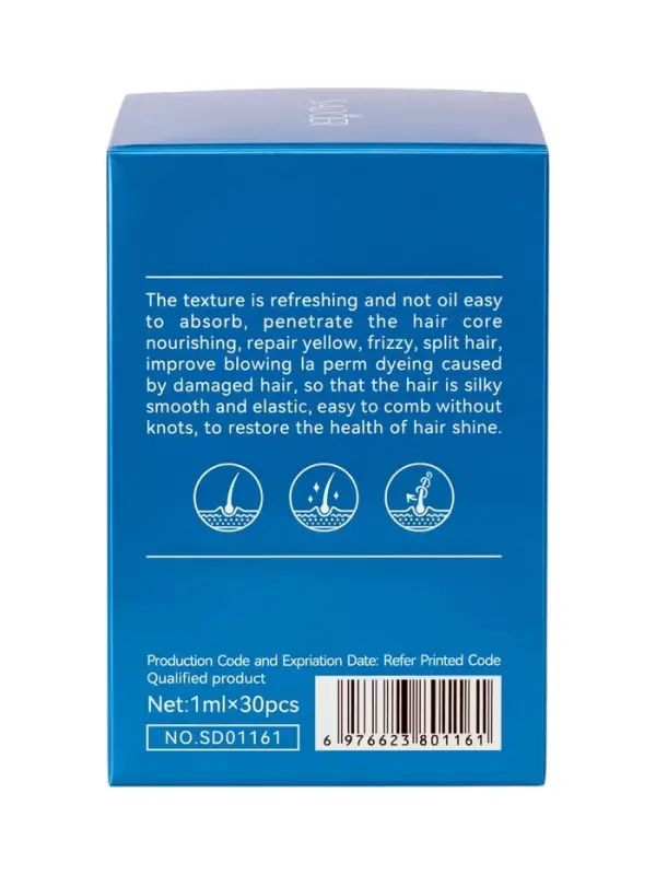 Масло для волос в капсулах, смягчающее, с экстрактом оливы 1 мл &times; 30 шт.