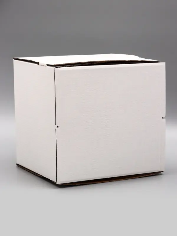 Коробка под торт с окном, белая, 30&times;30&times;30 см