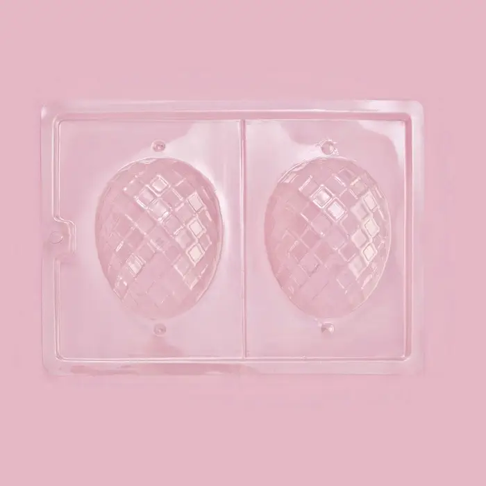 Форма для шоколада &laquo;Фаберже&raquo;, 2 ячейки, 26.5&times;20.5&times;5.5 см, пластик, прозрачная