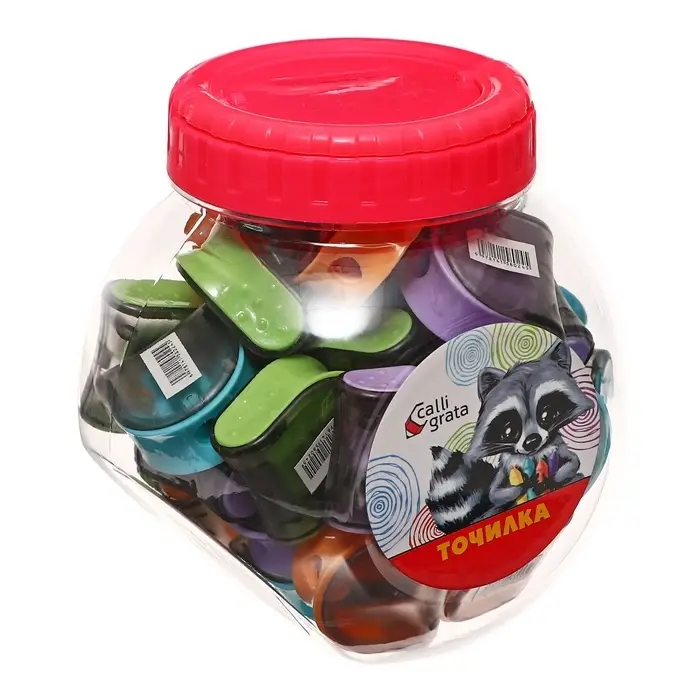 Точилка с контейнером «Классика», корпус МИКС Точилка с контейнером «Классика», корпус МИКС