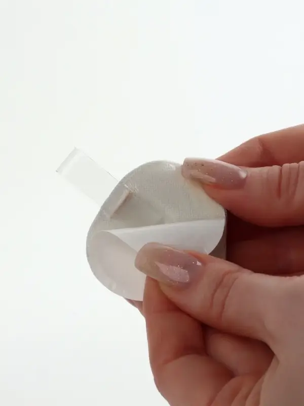 Пяткоудерживатели с петелькой, 5.8&times;4.4 см, бежевые