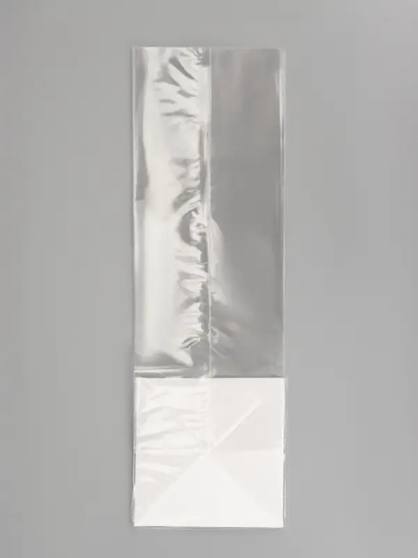 Пакет с жестким дном, 14&times;14&times;45 &laquo;Прозрачный&raquo;