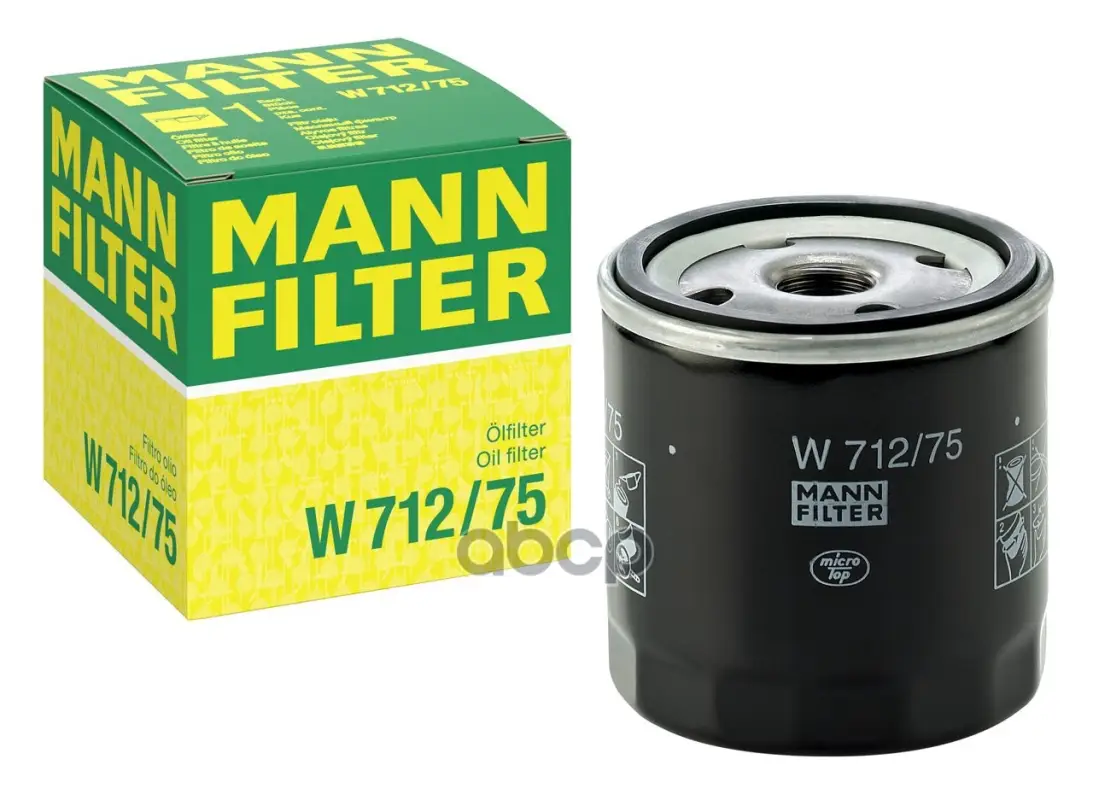 фильтр масляный MANN-FILTER арт. W71275