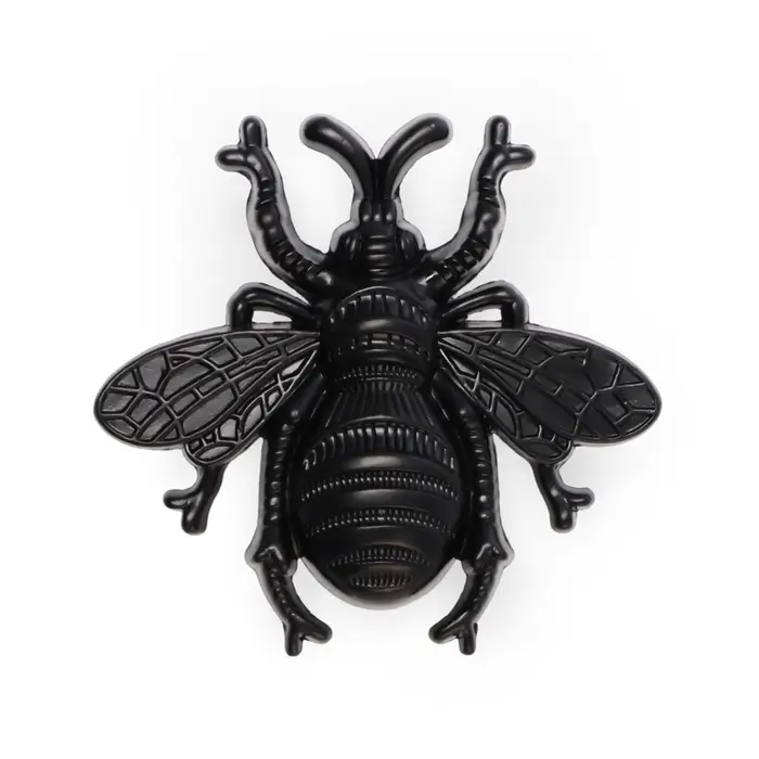 Ручка-кнопка CAPPIO PRO &laquo;Жук&raquo; 59&times;56 мм, цвет черный