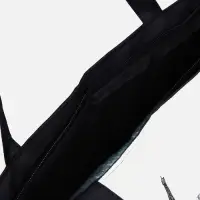 Сумка - шоппер с подкладкой, 42&times;9&times;32 см, чёрная