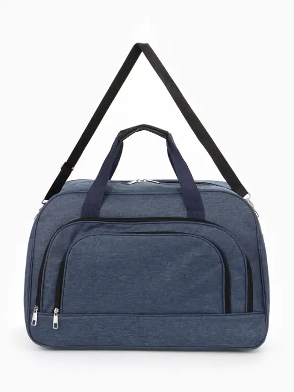 Сумка дор Отдых, 53*23*34, отд на молнии, 2н/кармана, дл ремень, синий