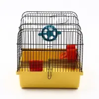Клетка для грызунов "Мини" одноярусная, 29 x 25 х 24 см, желтый Клетка для грызунов "Мини" одноярусная, 29 x 25 х 24 см, желтый