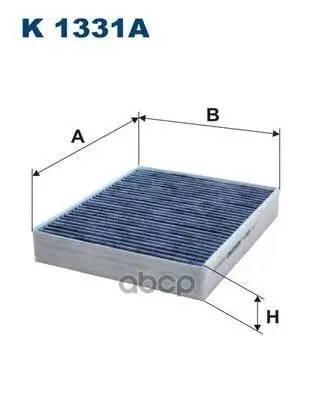 фильтр салона bmw 1 (f20 f21), 2 (f22), 3 (f30 31), 3 gt (f34), 4 (f32) Filtron арт. K1331A