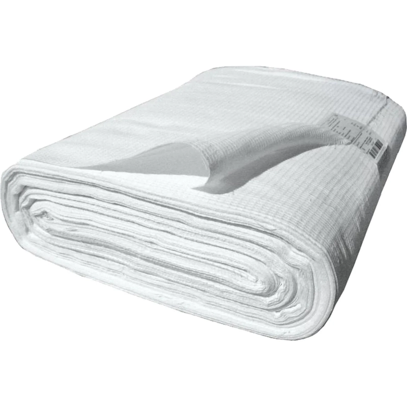 Полотно техническое вафельное 120 г/м (50мх40см) отбеленное