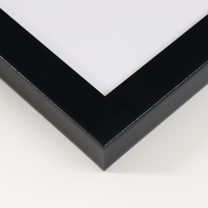 Фоторамка пластик "МИРАМ" 20х25 см, 641877-7, чёрный (пластиковый экран)