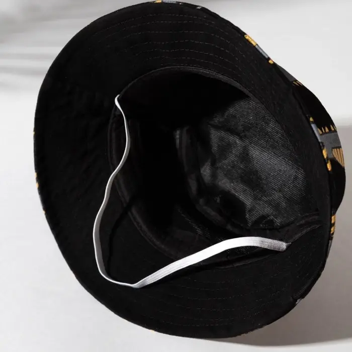 Панама детская MINAKU "Крокодилы", цвет чёрный, р-р 52-54