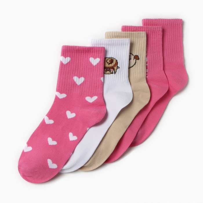 Набор женских носков KAFTAN Magical 5 пар, р-р 36-39 (23-25 см) Набор женских носков KAFTAN Magical 5 пар, р-р 36-39 (23-25 см)