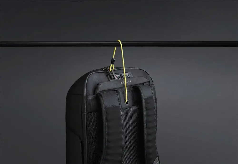 Рюкзак FlipPack, черный с зеленым