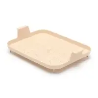 Туалет для кошек &laquo;Мур-мяу&raquo;, 33&times;25&times;7 с. с сеткой, пластик, голубой