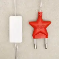 Гирлянда &laquo;Сеть&raquo; 1.6&times;1.6 м, IP20, прозрачная нить, 144 LED, свечение &laquo;Флаг России&raquo;, 220 В