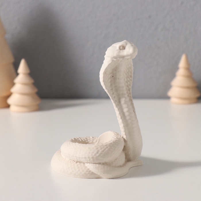 Сувенир кашпо  Сувенир кашпо "Кобра королевская" 6,5х6х9 см