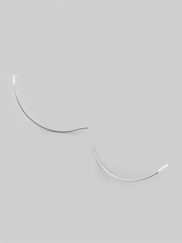 Монокость для бюстгальтера, 190 + 190 мм, цвет серебряный