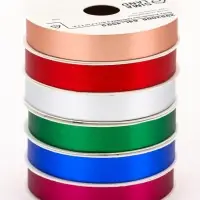 Лента упаковочная матовая, цвета МИКС, 1.2 см &times; 5 м&plusmn;5%