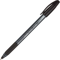 Ручка шариковая неавтомат. Attache Glide TrioGrip 0,5мм,чер,масл,манж