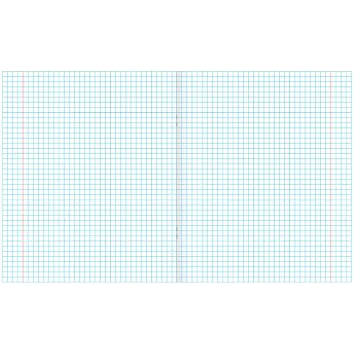 Тетрадь 12 листов в клетку «Зелёная обложка», бумажная обложка 60 г/м², белые листы