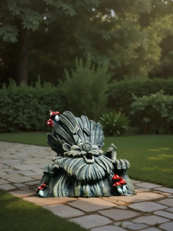 Садовая фигура из полистоуна &laquo;Лесовичок&raquo;, 20&times;14&times;19 см