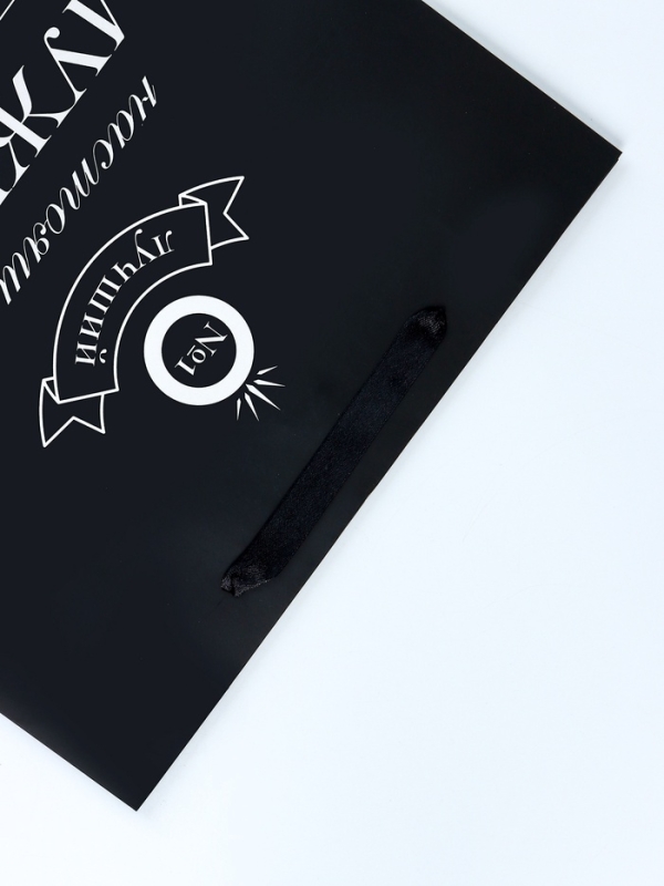 Пакет подарочный ламинированный вертикальный «Побед и свершений», L 31 × 40 × 12 см