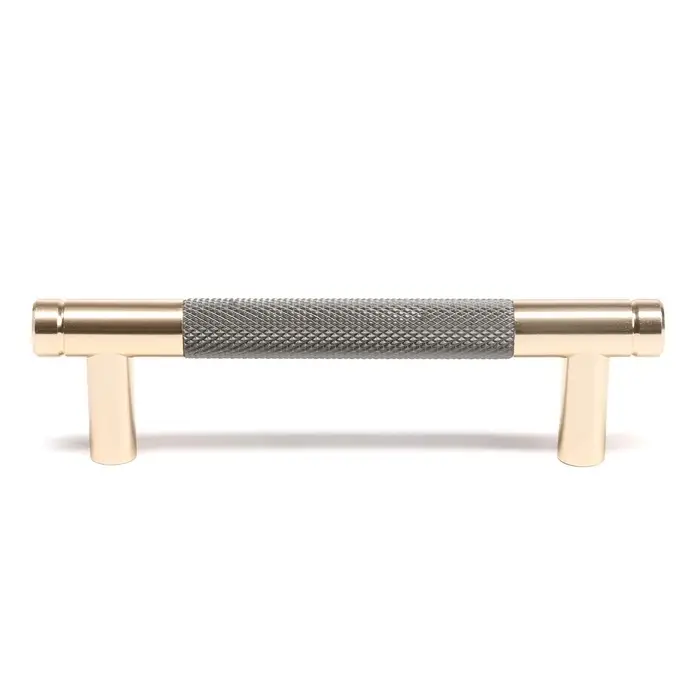 Ручка-рейлинг CAPPIO CRYSTAL, м/о 96 мм, цвет золото/серый