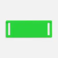 Лейбл из ПВХ Kova, зеленый неон