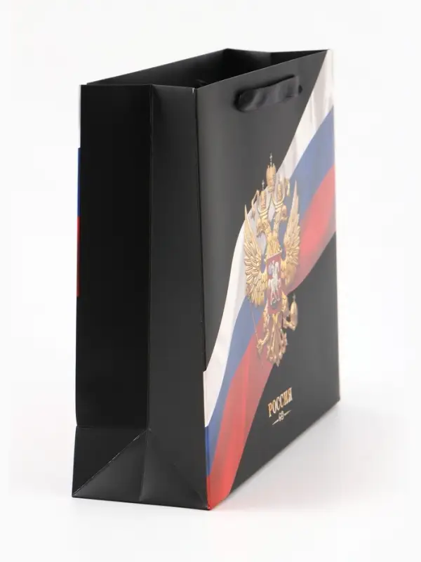 Пакет подарочный, упаковка, &laquo;Россия&raquo;, 32&times;26&times;12 см