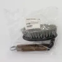 Щетка утюжок &laquo;Олаф&raquo; деревянная ручка, 15.5&times;6.8 см, чёрная